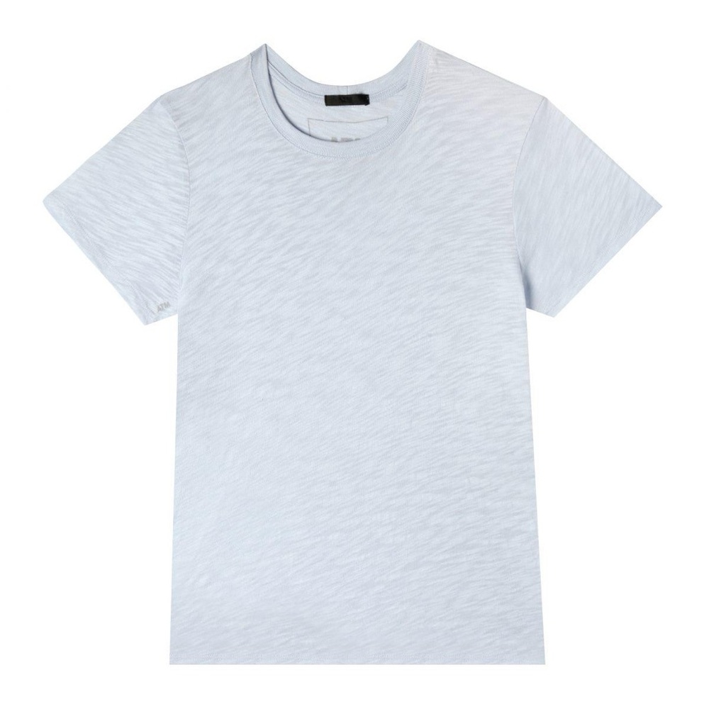 ATM nwt 100% Organic Peruvian Cotton Slub Jersey Schoolboy Crew neck T-Shirt